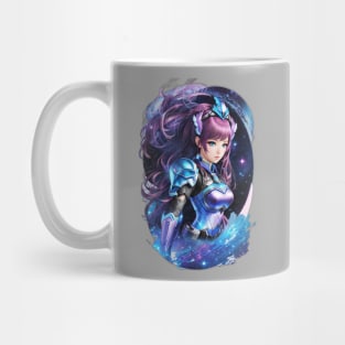 Andromeda Constellations: Celestial AI Anime Characters Mug